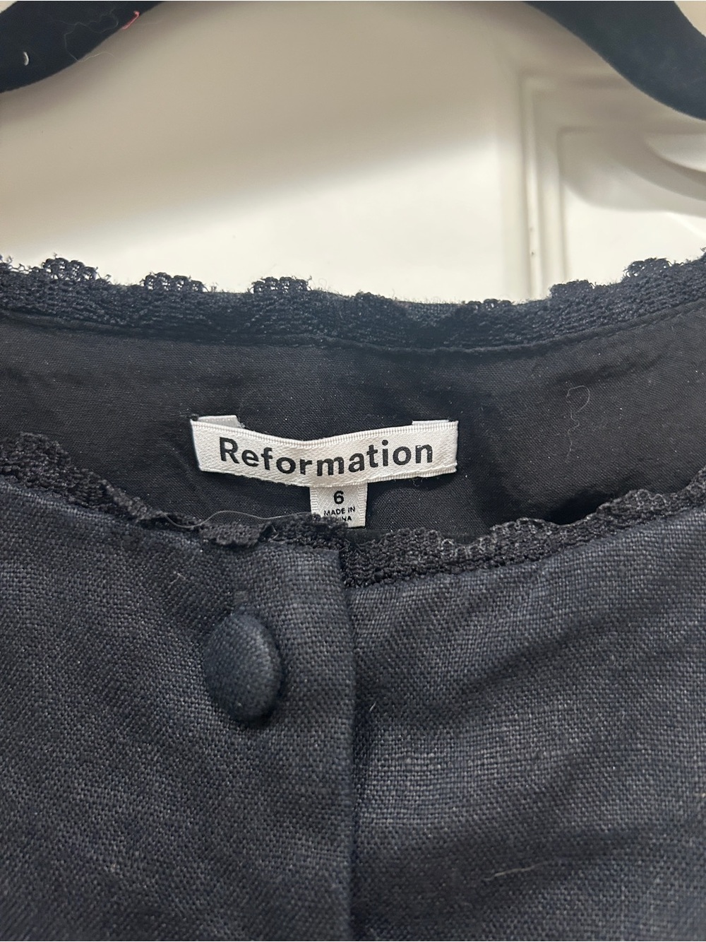 Reformation Amelia Linen Top - Picture 4 of 5